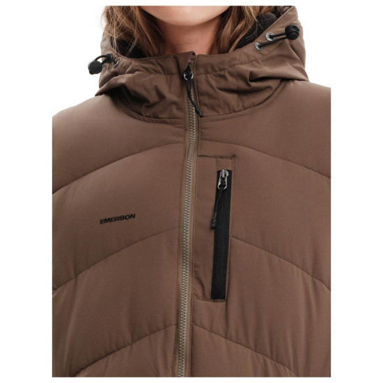 Emerson Γυναικείο μπουφάν Women's Hooded Long Puffer Jacket